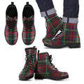 MacKintosh Hunting Modern Tartan Leather Boots Footwear Shoes