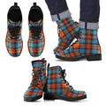 MacLachlan Ancient Tartan Leather Boots Footwear Shoes