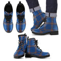 MacLaine of Loch Buie Hunting Ancient Tartan Leather Boots Footwear Shoes