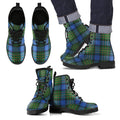 MacLaren Ancient Tartan Leather Boots Footwear Shoes
