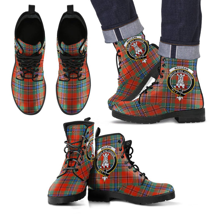 MacLean of Duart Ancient Leather Boots Footwear Shoes