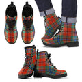 MacLean of Duart Ancient Tartan Leather Boots Footwear Shoes