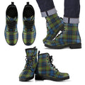 MacLellan Ancient Tartan Leather Boots Footwear Shoes