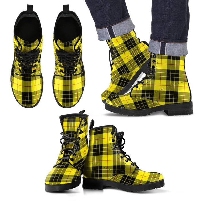 MacLeod of Lewis Modern Tartan Leather Boots Footwear Shoes