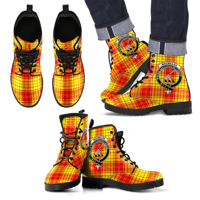 MacMillan Clan Leather Boots Footwear Shoes