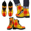 MacMillan Clan Tartan Leather Boots Footwear Shoes