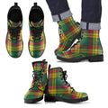 MacMillan Old Modern Tartan Leather Boots Footwear Shoes