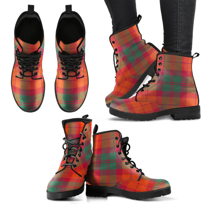 MacNab Ancient Tartan Leather Boots