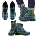 MacNeill of Barra Ancient Tartan Leather Boots Footwear Shoes