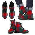 MacPhail Clan Tartan Leather Boots Footwear Shoes