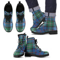 MacPhail Hunting Ancient Tartan Leather Boots Footwear Shoes