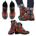 MacPherson Ancient Tartan Leather Boots Footwear Shoes