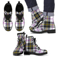 MacPherson Dress Modern Tartan Leather Boots Footwear Shoes