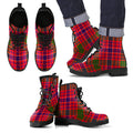 MacRae Modern Tartan Leather Boots Footwear Shoes