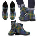 MacSporran Ancient Tartan Leather Boots Footwear Shoes