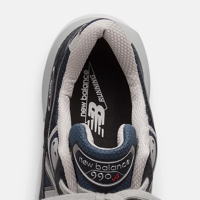 New Balance Made in USA 990 v6 Running Shoe (Men) - Navy Athletic - Running - Cushion - The Heel Shoe Fitters