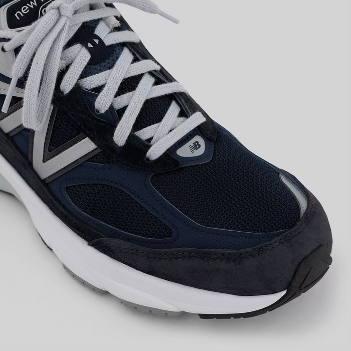 New Balance Made in USA 990 v6 Running Shoe (Men) - Navy Athletic - Running - Cushion - The Heel Shoe Fitters