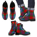 Mar Tartan Leather Boots Footwear Shoes