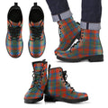 Matheson Ancient Tartan Leather Boots Footwear Shoes
