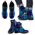 McCorquodale Tartan Leather Boots Footwear Shoes