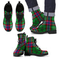 McGeachie Tartan Leather Boots Footwear Shoes