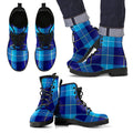 McKerrell Tartan Leather Boots Footwear Shoes