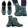 Melville Tartan Leather Boots Footwear Shoes
