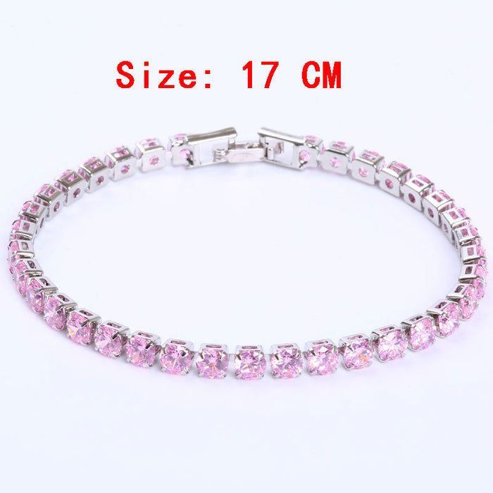 Men's Hip Hop Bracelet Jewelry Micro-set Zircon Bracelet Women