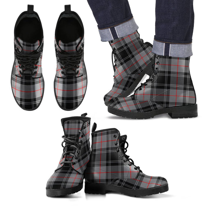 Moffat Modern Tartan Leather Boots Footwear Shoes