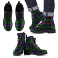 Morrison Modern Tartan Leather Boots Footwear Shoes