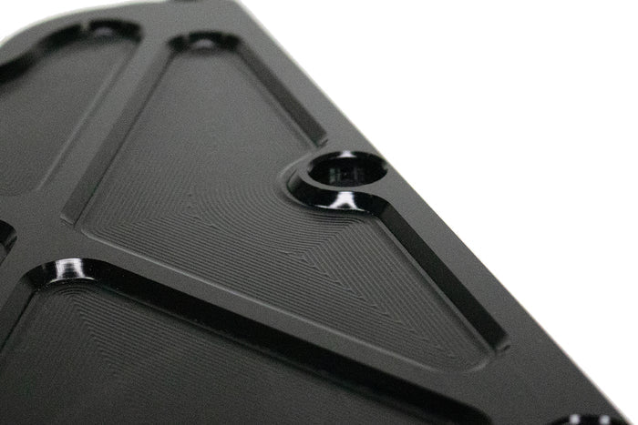 Motion Raceworks Gen 3 LS Billet Valley Cover (Knock Sensor Delete) Black Anodized 10-10011BLK-Motion Raceworks-Motion Raceworks