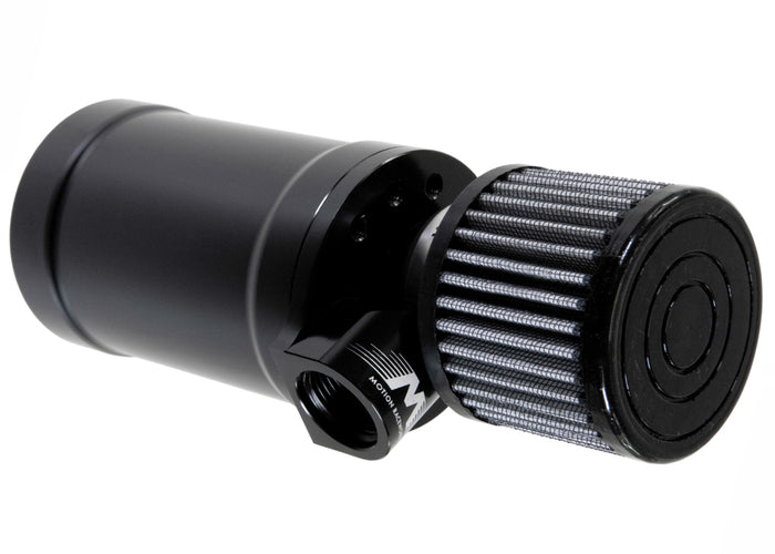 Motion Raceworks Top Loader Billet Internally Baffled Oil Catch Can ( Single 12 AN Port ) - Motion Raceworks