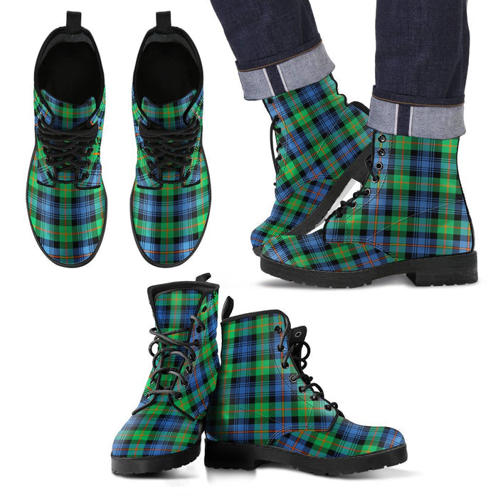 Murray of Atholl Ancient Tartan Leather Boots Footwear Shoes