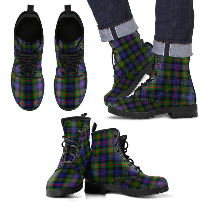 Murray of Atholl Modern Tartan Leather Boots Footwear Shoes