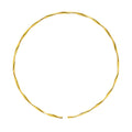 Necklaces Women's Collar Gold Fashion Personality Fried Dough Twists Jewelry