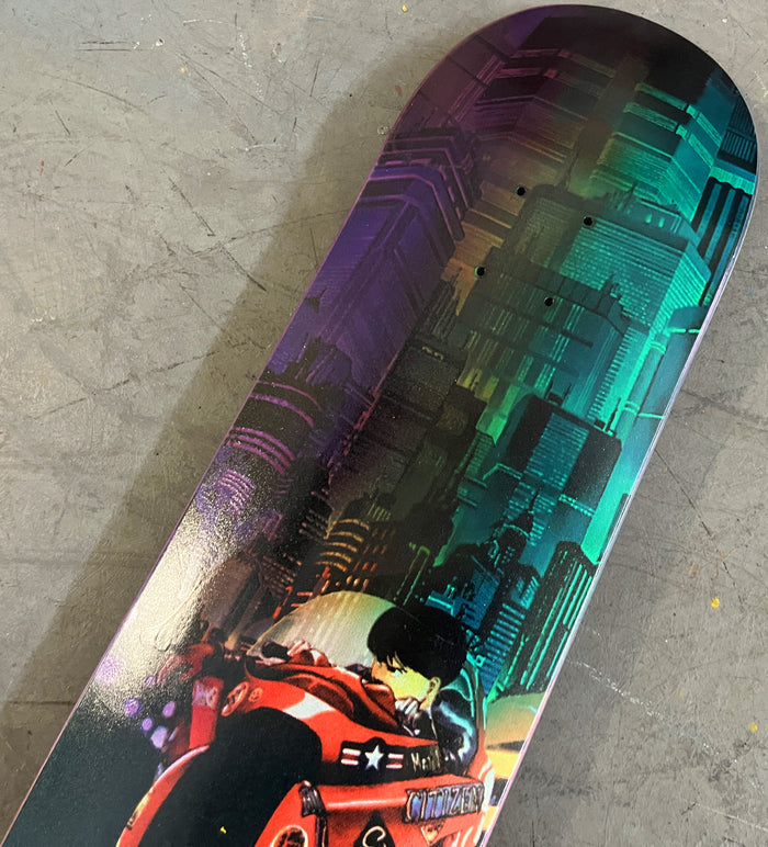 Neo tokyo ANODIZED SPECTRUM METALLIC TEAL 8.25 X 32.25 1 OF 1