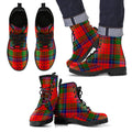 Nicolson Modern Tartan Leather Boots Footwear Shoes