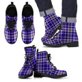 Ochterlony Tartan Leather Boots Footwear Shoes