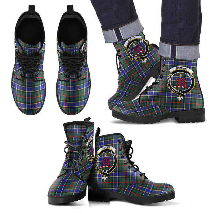 Ogilvie Hunting Modern Leather Boots Footwear Shoes