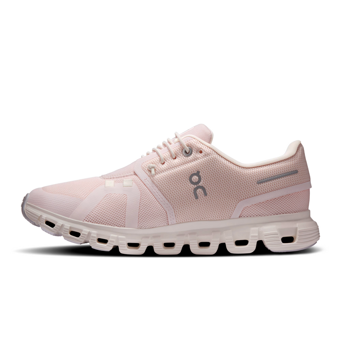 On Running Cloud 6 Running Shoe (Women) - Salt/Gardenia Athletic - Running - Cushion - The Heel Shoe Fitters