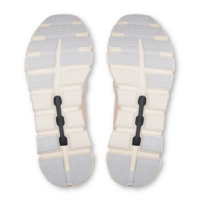 On Running Cloud 6 Running Shoe (Women) - Salt/Gardenia Athletic - Running - Cushion - The Heel Shoe Fitters