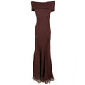 One collar long skirt