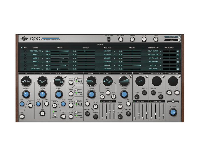 Opal Morphing Synthesizer