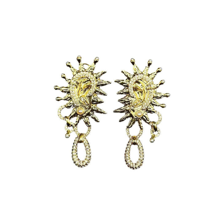 Pearl Tassel for Women  Jewelry Brass New European And American Trendy