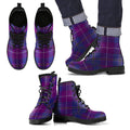 Pride of Glencoe Tartan Leather Boots Footwear Shoes