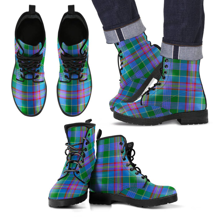 Ralston Tartan Leather Boots Footwear Shoes