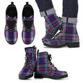 RCAF Tartan Leather Boots Footwear Shoes