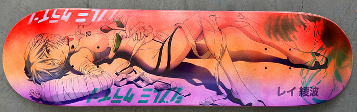 rei 3 8.25 X 32.25 ANODIZED RED/ORANGE/PURPLE MIXED PROCESS SIGNED 1 of 1