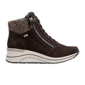 Remonte Eleni 77 Sneaker Boot (Women) - Cigarre/Ginger Athletic - Casual - Lace Up - The Heel Shoe Fitters