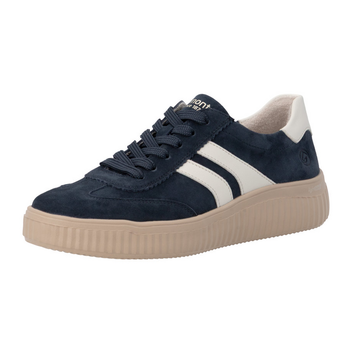 Remonte Levke D3E00 Sneaker (Women) - Mare/Cotton Athletic - Casual - Lace Up - The Heel Shoe Fitters